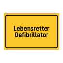 Lebensretter Defibrillator & Lebensretter Defibrillator & Lebensretter Defibrillator