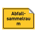 Abfall- sammelraum