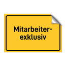 Mitarbeiter- exklusiv & Mitarbeiter- exklusiv & Mitarbeiter- exklusiv & Mitarbeiter- exklusiv