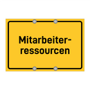 Mitarbeiter- ressourcen & Mitarbeiter- ressourcen & Mitarbeiter- ressourcen