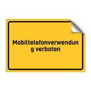 Mobiltelefonverwendung verboten & Mobiltelefonverwendung verboten & Mobiltelefonverwendung verboten