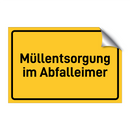 Müllentsorgung im Abfalleimer & Müllentsorgung im Abfalleimer & Müllentsorgung im Abfalleimer