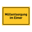 Müllentsorgung im Eimer & Müllentsorgung im Eimer & Müllentsorgung im Eimer