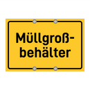 Müllgroß- behälter & Müllgroß- behälter & Müllgroß- behälter & Müllgroß- behälter