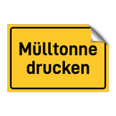 Mülltonne drucken & Mülltonne drucken & Mülltonne drucken & Mülltonne drucken