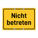 Nicht betreten & Nicht betreten & Nicht betreten & Nicht betreten & Nicht betreten