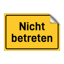 Nicht betreten & Nicht betreten & Nicht betreten & Nicht betreten