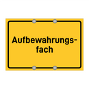 Aufbewahrungs- fach