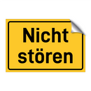 Nicht stören & Nicht stören & Nicht stören & Nicht stören