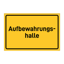 Aufbewahrungs- halle
