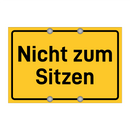 Nicht zum Sitzen & Nicht zum Sitzen & Nicht zum Sitzen & Nicht zum Sitzen & Nicht zum Sitzen