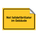 Not falldefibrillator im Gebäude & Not falldefibrillator im Gebäude