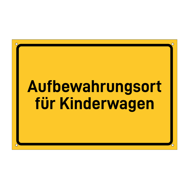 Aufbewahrungsort für Kinderwagen