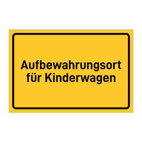 Aufbewahrungsort für Kinderwagen
