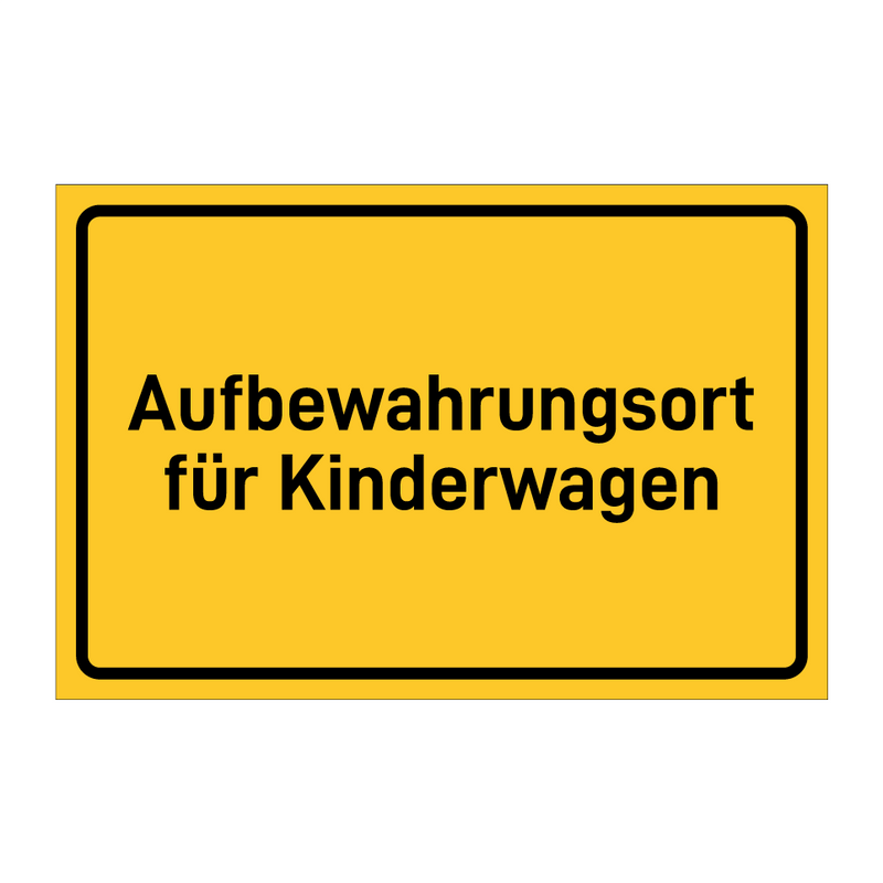 Aufbewahrungsort für Kinderwagen