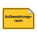 Aufbewahrungs- raum