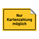 Nur Kartenzahlung möglich & Nur Kartenzahlung möglich & Nur Kartenzahlung möglich