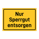 Nur Sperrgut entsorgen & Nur Sperrgut entsorgen & Nur Sperrgut entsorgen & Nur Sperrgut entsorgen
