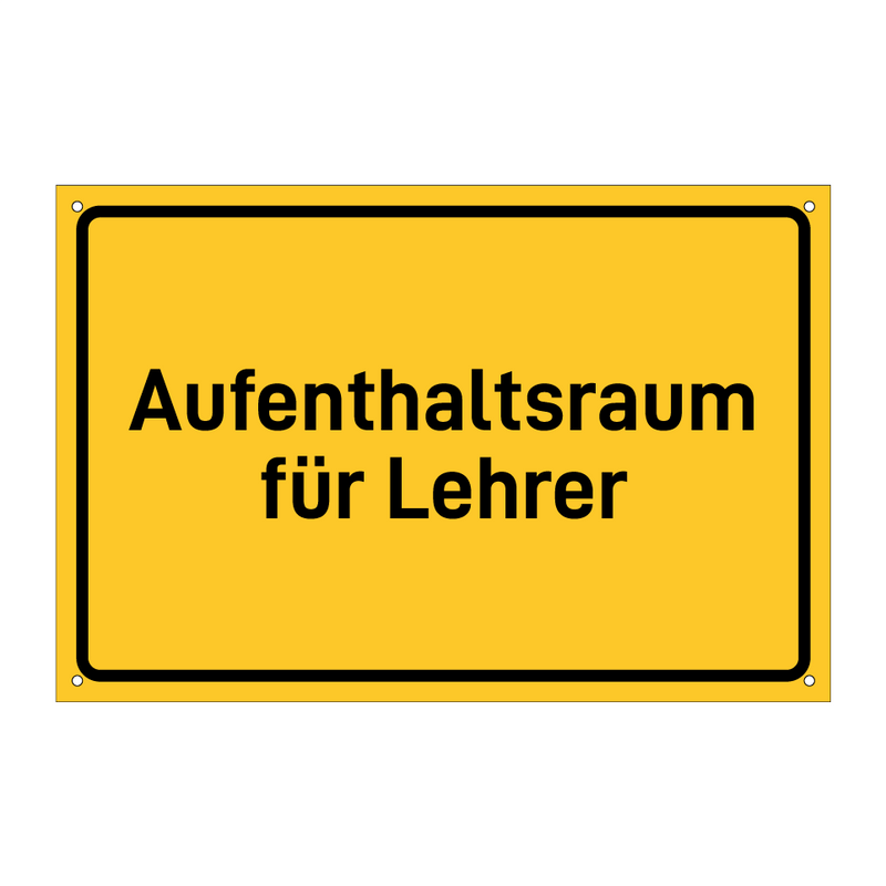 Aufenthaltsraum für Lehrer