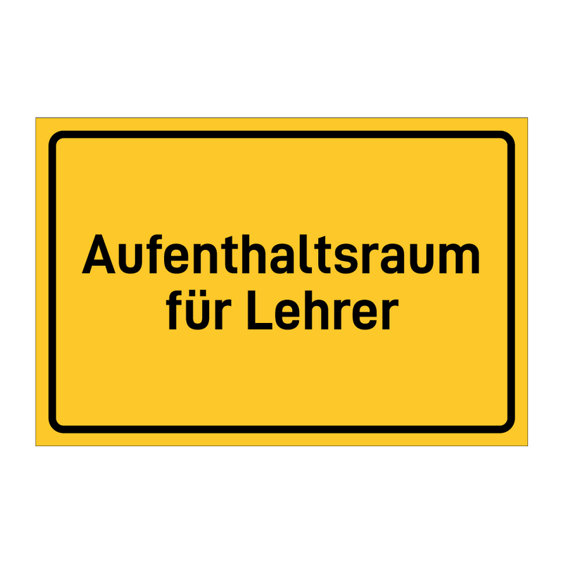 Aufenthaltsraum für Lehrer
