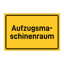 Aufzugsma- schinenraum