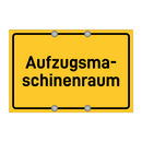 Aufzugsma- schinenraum
