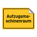 Aufzugsma- schinenraum