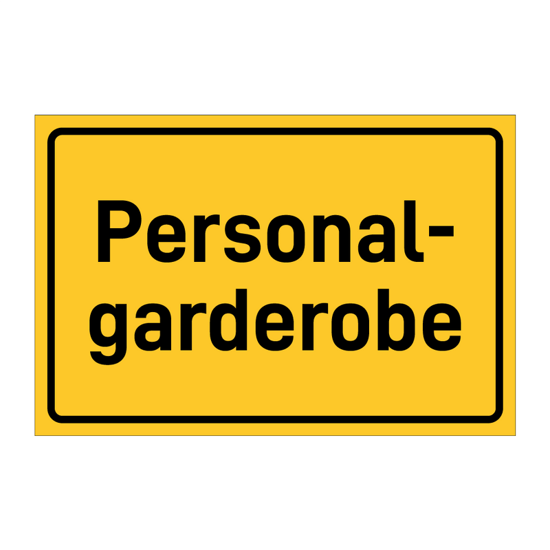Personal- garderobe & Personal- garderobe & Personal- garderobe & Personal- garderobe