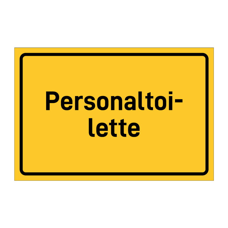 Personaltoi- lette & Personaltoi- lette & Personaltoi- lette & Personaltoi- lette