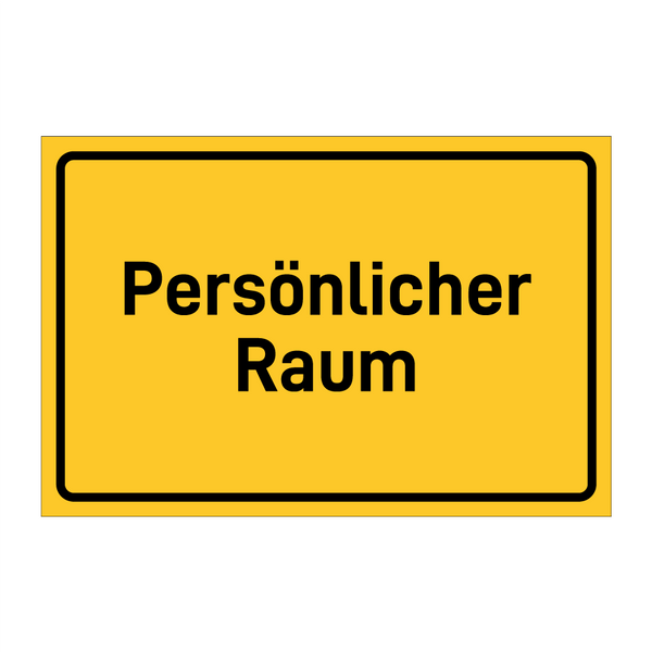 Persönlicher Raum & Persönlicher Raum & Persönlicher Raum & Persönlicher Raum