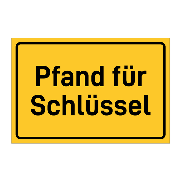 Pfand für Schlüssel & Pfand für Schlüssel & Pfand für Schlüssel & Pfand für Schlüssel