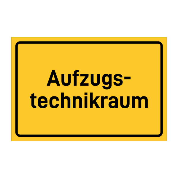 Aufzugs- technikraum
