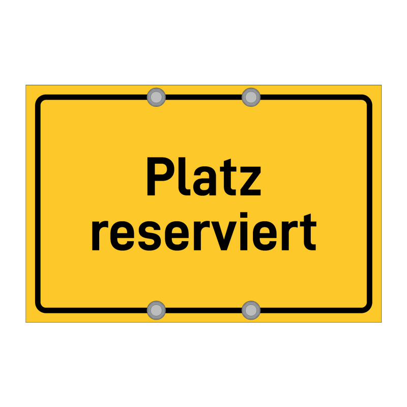 Platz reserviert & Platz reserviert & Platz reserviert & Platz reserviert & Platz reserviert