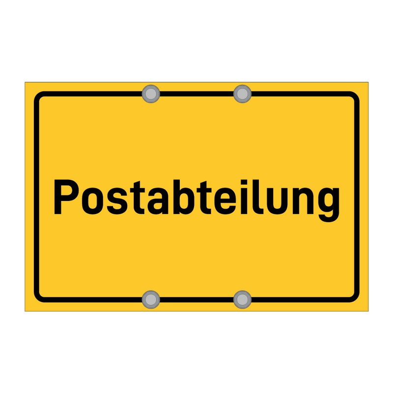 Postabteilung & Postabteilung & Postabteilung & Postabteilung & Postabteilung