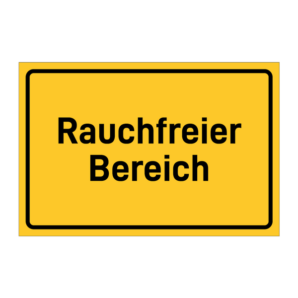 Rauchfreier Bereich & Rauchfreier Bereich & Rauchfreier Bereich & Rauchfreier Bereich