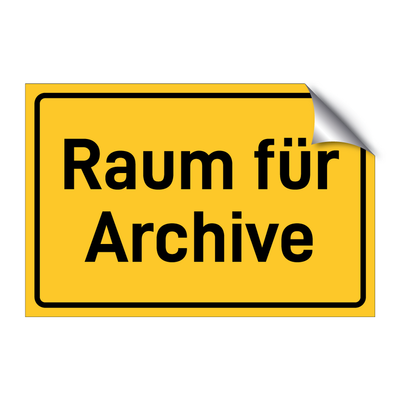 Raum für Archive & Raum für Archive & Raum für Archive & Raum für Archive
