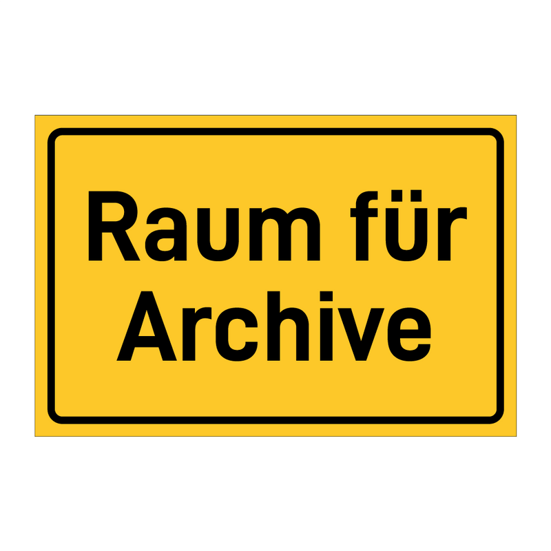 Raum für Archive & Raum für Archive & Raum für Archive & Raum für Archive & Raum für Archive