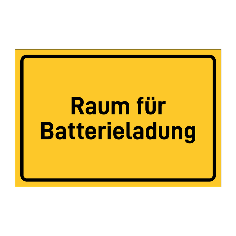 Raum für Batterieladung & Raum für Batterieladung & Raum für Batterieladung