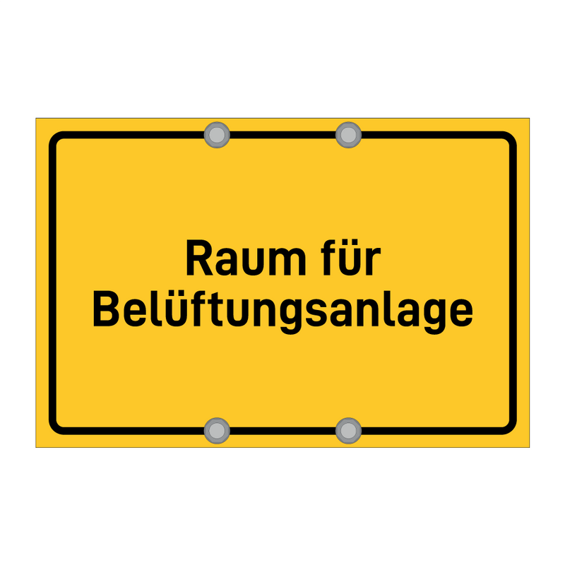 Raum für Belüftungsanlage & Raum für Belüftungsanlage & Raum für Belüftungsanlage