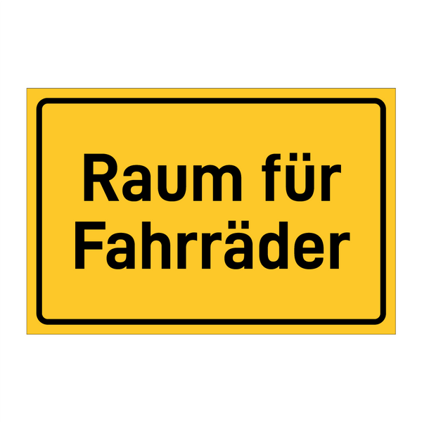Raum für Fahrräder & Raum für Fahrräder & Raum für Fahrräder & Raum für Fahrräder