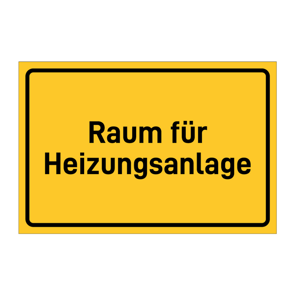 Raum für Heizungsanlage & Raum für Heizungsanlage & Raum für Heizungsanlage