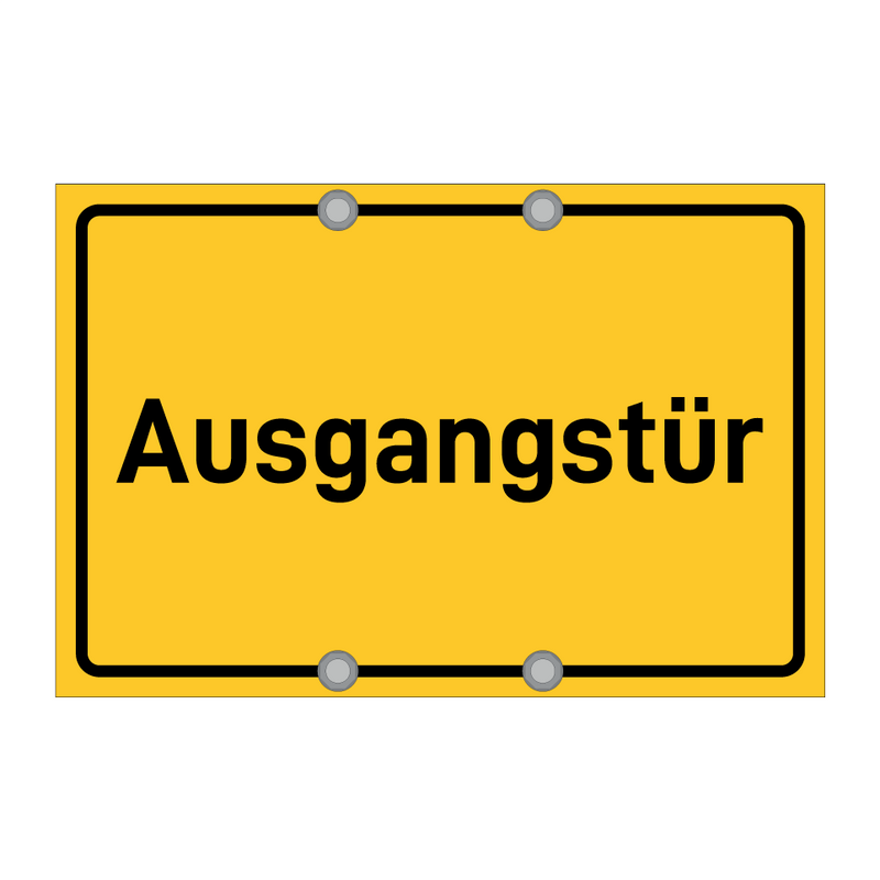 Ausgangstür
