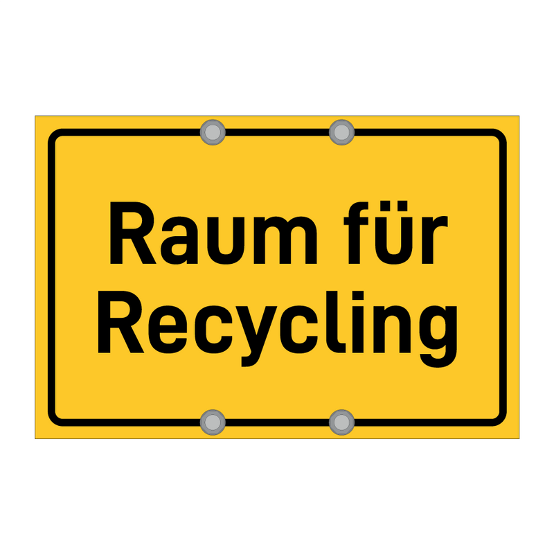 Raum für Recycling & Raum für Recycling & Raum für Recycling & Raum für Recycling