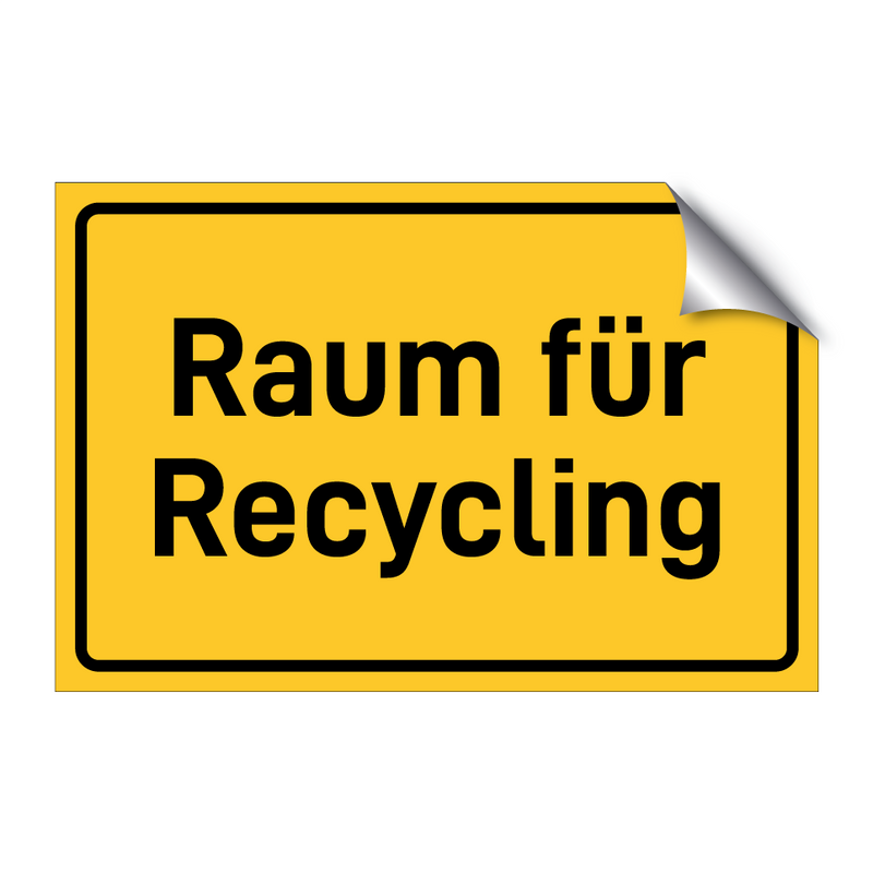 Raum für Recycling & Raum für Recycling & Raum für Recycling & Raum für Recycling