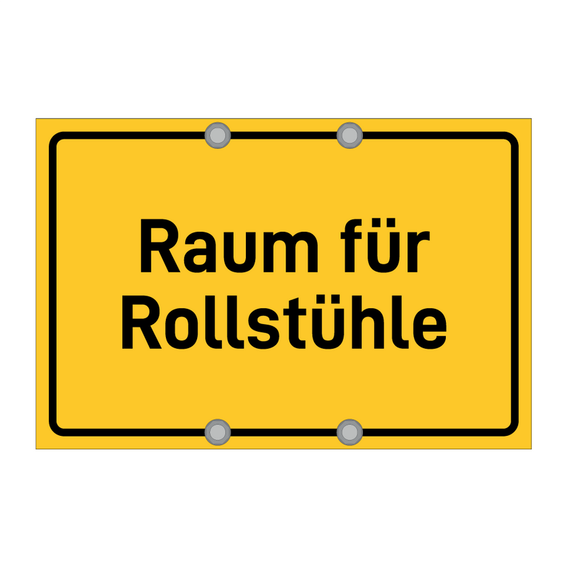 Raum für Rollstühle & Raum für Rollstühle & Raum für Rollstühle & Raum für Rollstühle