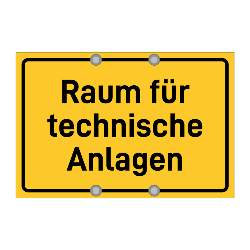 Raum für technische Anlagen & Raum für technische Anlagen & Raum für technische Anlagen