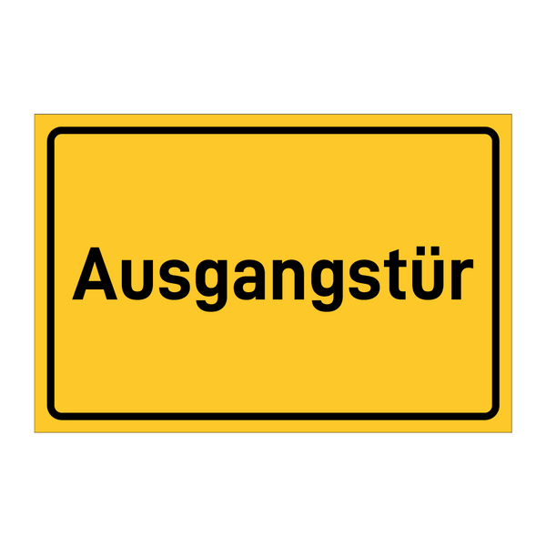 Ausgangstür