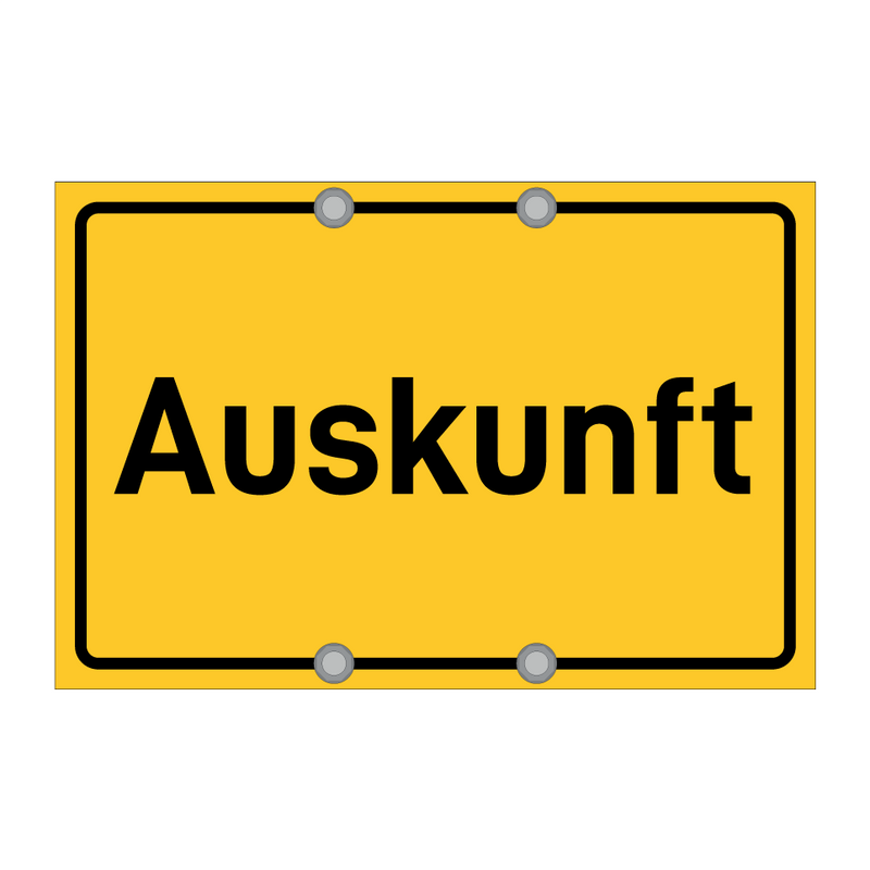 Auskunft