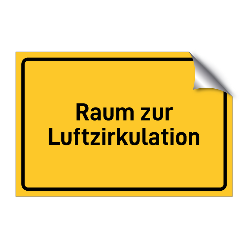Raum zur Luftzirkulation & Raum zur Luftzirkulation & Raum zur Luftzirkulation