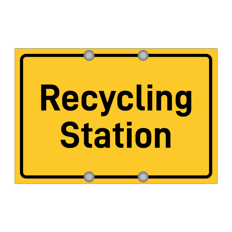 Recycling Station & Recycling Station & Recycling Station & Recycling Station & Recycling Station